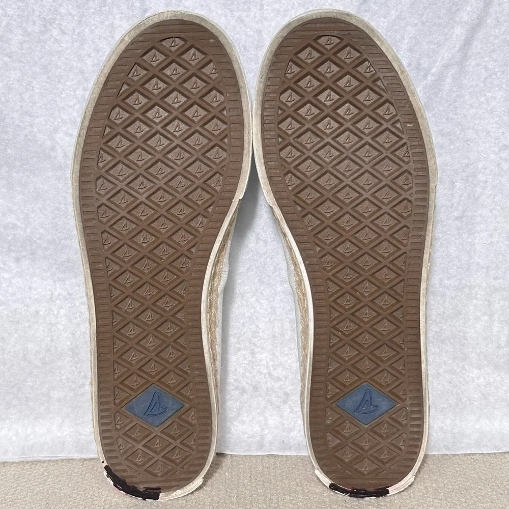 Sperry Womens Crest Twin Gore Tie Dye Casual Canvas SlipOn Sneakers Shoes SZ 8.5